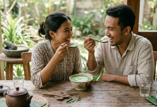 Bubur Suji Santan Encer Aroma Pandan, Dessert Tradisional dengan Kontrol Lemak Lebih Baik